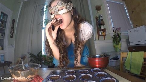 Love Rachelle - Making POO-Nut Butter Cups and EATING Some! (29.05.2019/LoveRachelle2.com/Scat/FullHD/1080p) 