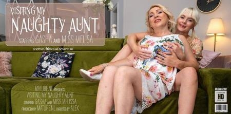 Gasha (45), Miss Melissa (21) - Aunt Gasha has a naughty evening with her niece Miss Melissa (2020/Mature.nl/SD/540p) 