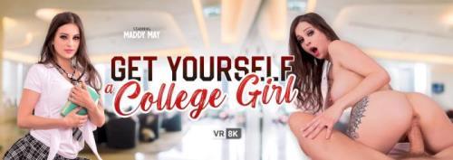 Maddy May - Get Yourself a College Girl (11.09.2021/VRBangers.com/3D/VR/UltraHD 2K/1920p) 