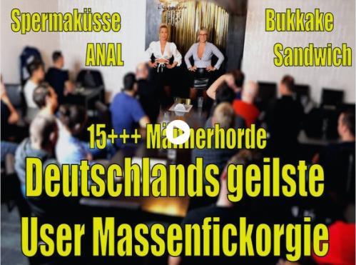 Daynia - Deutschlands geilste UserMassenFickOrgie 15 - 2 Schlampen im GB-Inferno - Anal-Sandwich-Bukkake (28.12.2021/MyDirtyHobby.com/FullHD/1080p) 