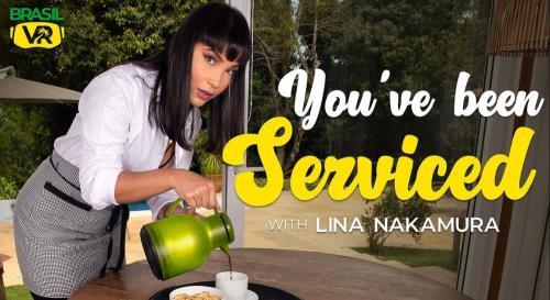 Lina Nakamura - You've Been Serviced (29.10.2022/BrasilVR.com/3D/VR/FullHD/1080p) 