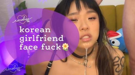 Cocobae96 - Korean Girlfriend Face Fuck (2023/UltraHD 4K/2160p) 