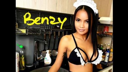 BENZY - Asian Maid Fucked in the Kitchen (2024/FullHD/1080p) 