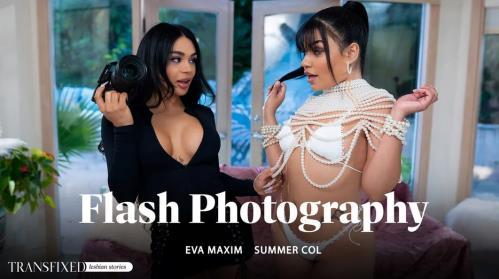 Eva Maxim, Summer Col - Flash Photography (14.04.2024/Transfixed.com, AdultTime.com/Transsexual/FullHD/1080p) 
