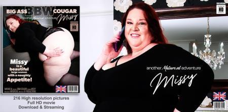 Missy (EU) (39) - British masturbating Missy is a BBW cougar with a big ass who loves to masturbate (2024/FullHD/1080p) 