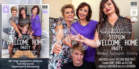 Danny (65), Irenka (61),  Suzzane (50) - A stepsons coming home party with three horny cougars (2020/Mature.nl, Mature/FullHD/1080p)