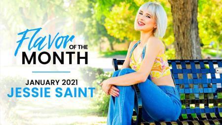 Jessie Saint - January 2021 Flavor Of The Month Jessie Saint (2020/StepSiblingsCaught,  Nubiles-Porn/SD/540p)
