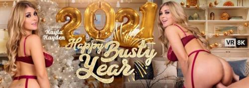 Kayla Kayden - Happy Busty Year (11.01.2021/VRBangers.com/3D/VR/UltraHD 4K/3840p) 