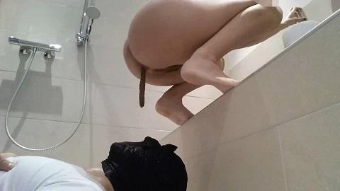 Toilet Humiliation - Do you really want to be my toilet (06.03.2021/ScatShop.com/Scat/FullHD/1080p)