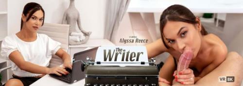 Alyssa Reece - The Writer (22.03.2021/VRBangers.com/3D/VR/UltraHD 4K/3840p) 