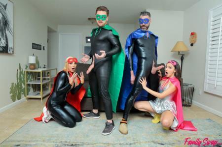 Hime Marie, Sophia West - When My Swap Family Does A Super Hero Event (2021/FamilySwap, Nubiles-Porn/HD/720p)