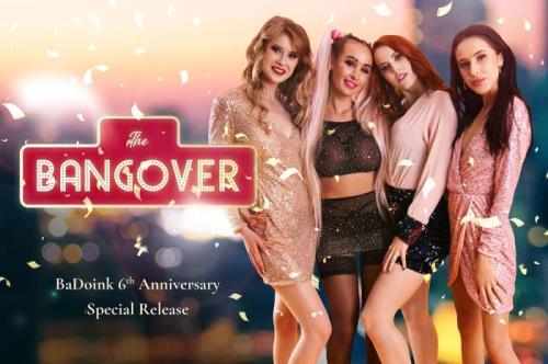 Daisy Lee, Alyssa Bounty, Eyla Moore, Charlie Red - The Bangover (29.07.2021/BaDoinkVR.com/3D/VR/UltraHD 4K/3584p) 