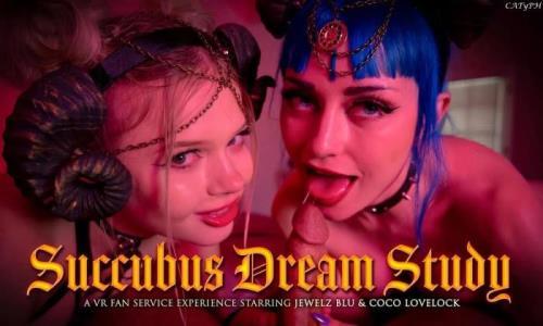 Jewelz Blu, Coco Lovelock - Succubus Dream Study (19.03.2022/SLR, VRFanService/3D/VR/UltraHD 4K/2700p)