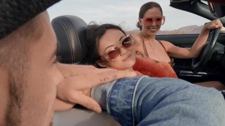 Cherie Deville, Lulu Chu - Three For The Road (2022/HD/720p) 