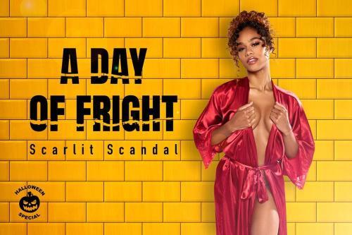 Scarlit Scandal - A Day of Fright (31.10.2022/BaDoinkVR.com/3D/VR/UltraHD 4K/3584p) 