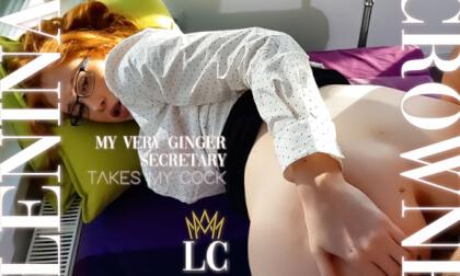 Lenina Crowne - My Very Ginger Secretary Takes My Cock (23.05.2023/LeninaCrowne/3D/VR/UltraHD 4K/2160p) 