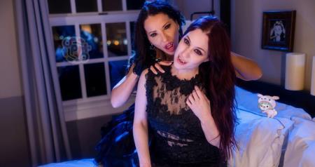 Angel Dark, Jessica Ryan - Interview With A Lesbian Vampire (2023/FullHD/1080p) 