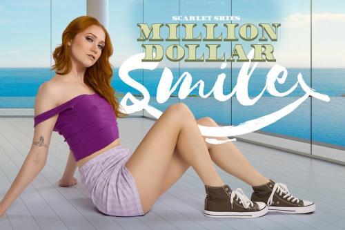 Scarlet Skies - Million Dollar Smile (30.08.2023/BadoinkVR.com/3D/VR/UltraHD 4K/3072p) 