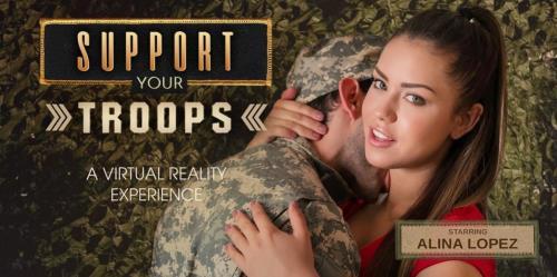 Alina Lopez - Support Your Troops! (29.09.2023/VRBangers.com/3D/VR/FullHD/1080p) 