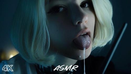 Sensitive ASMR - Milky Wet Licking / Ears Eating + Feet / Soly ASMR (18.10.2023/Pornhub.com, SOLY ASMRRR/FullHD/1080p) 