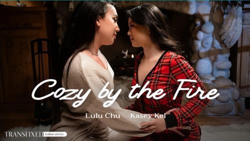 Lulu Chu, Kasey Kei - Cozy by the Fire (25.10.2023/Transfixed.com, AdultTime.com/Transsexual/SD/544p) 