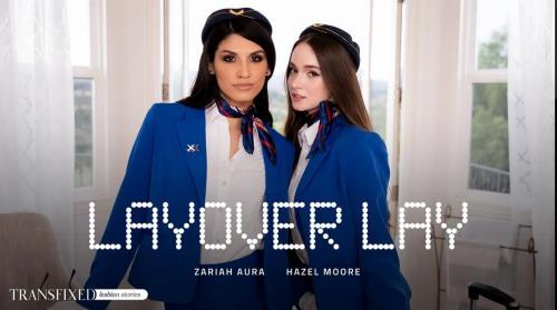 Hazel Moore, Zariah Aura - Layover Lay (06.11.2023/Transfixed.com, AdultTime.com/Transsexual/UltraHD 4K/2160p) 
