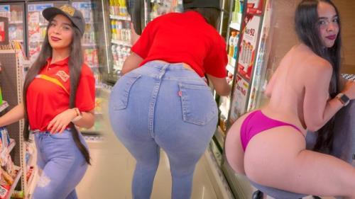 I Went To The Mini Market To Buy A Hot Dog And Ended Up Fucking The Big Ass Cashier (10.11.2023/Pornhub.com, Channel Deux/FullHD/1080p) 