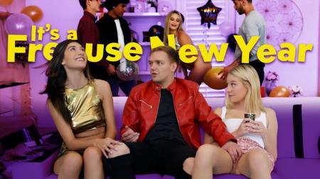 Aubry Babcock, Chloe Rose, Skyler Storm - It's a Freeuse New Year! (2023/FullHD/1080p) 