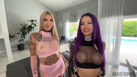 Cassidy Luxe, Valerica Steele - Tattoo Anal Lover Cassidy Luxe Gets Fucked with Big Dick While Sharing it with Valerica Steele (2024/FullHD/1080p) 