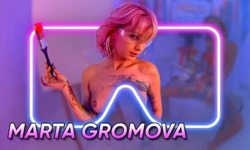 Marta Gromova - Naughty Art from Marta Gromova (16.02.2024/SLR, Dreamcam/3D/VR/UltraHD 4K/2622p) 