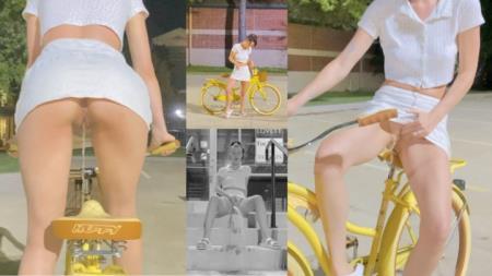 peachypoppy - Pissing While Riding My Bike (2024/FullHD/1080p) 