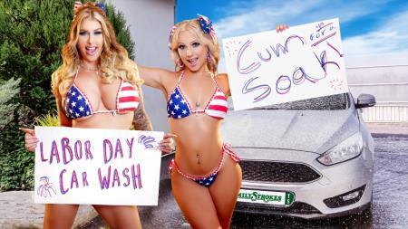 Lolly Dames, Venus Rivers - Car Wash Duo Shake Tits and Score Big (2024/HD/720p) 