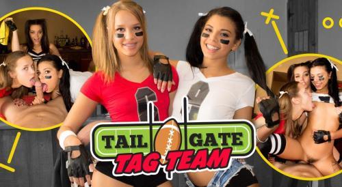 Gina Valentina, Kimber Woods, Liza Rowe - Tailgate Tag Team (15.09.2024/WankzVR.com/3D/VR/UltraHD 4K/3456p) 