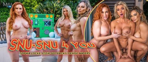 Denise Anders, Essie Gotback, Sophia Locke - Snu-Snu 4 You (19.09.2024/MilfVR.com/3D/VR/UltraHD 2K/1920p) 