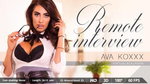 Ava Koxxx - Remote interview (22.09.2024/VirtualRealPorn.com/3D/VR/UltraHD 2K/1600p) 