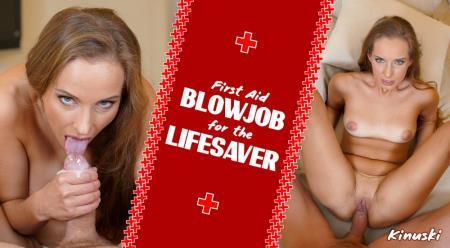 Kinuski - First Aid Blowjob for The Lifesaver (2024/FullHD/1080p) 