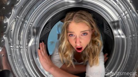 Itsmecat - Stuck in the washing machine / Anal (2024/UltraHD 2K/1440p) 