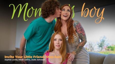 Sophia Locke, Madi Collins - Invite Your Little Friend, Step - Son (2024/FullHD/1080p) 