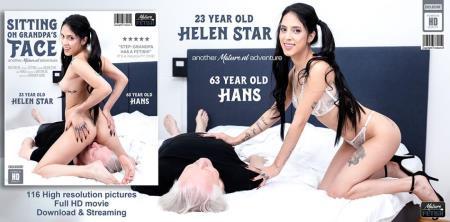 Hans (63), Helen Star (23) - 23 year old Helen Star rides her pussy over her 63 year old step - grandpa's mouth (2025/FullHD/1080p) 